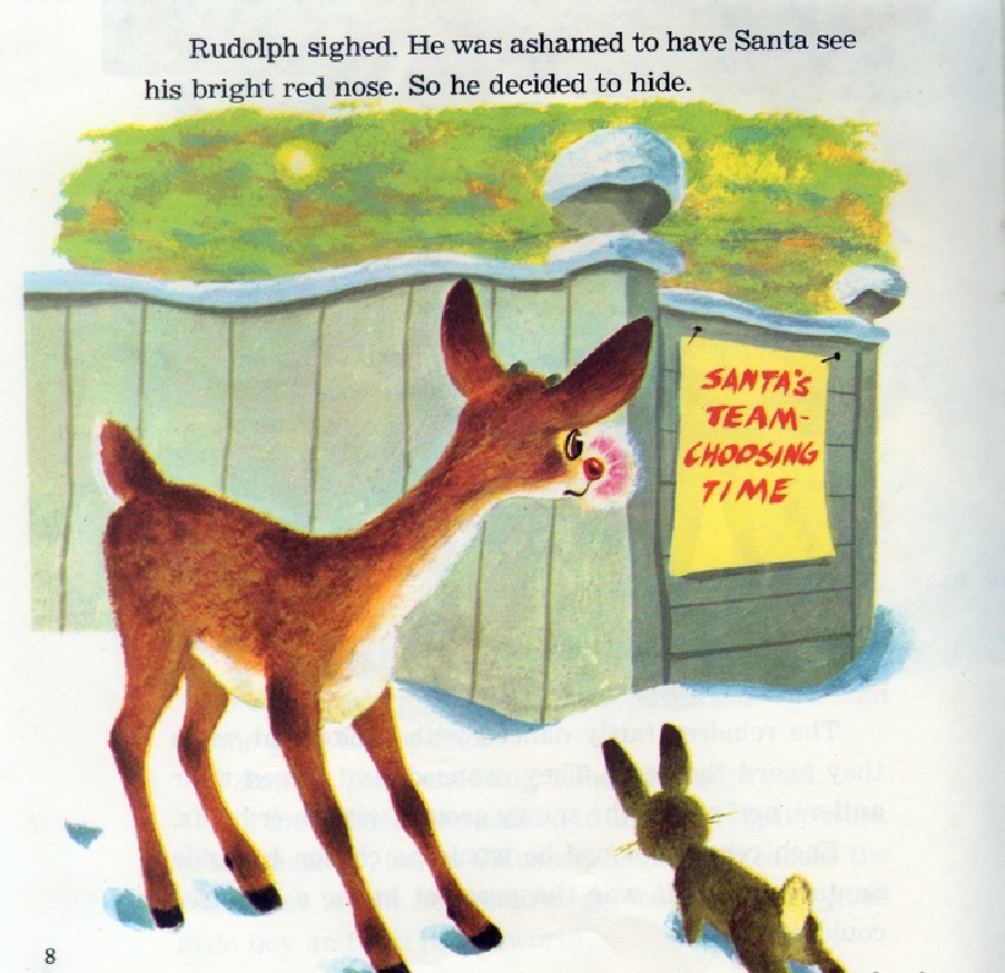 Rudolph the Red-Nosed Reindeer (10),绘本,绘本故事,绘本阅读,故事书,童书,图画书,课外阅读